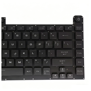 Teclado retroiluminado RGB estadounidense para <span class=keywords><strong>ASUS</strong></span> <span class=keywords><strong>ROG</strong></span> <span class=keywords><strong>Strix</strong></span> G531 G532 G531GW G531GV <span class=keywords><strong>G531GT</strong></span> G532LWS G532LV G532LW inglés V184262AS1 0KN1-8T1US11 - Product Image 4
