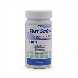 Testeur d'<span class=keywords><strong>eau</strong></span> 4-en-1 <span class=keywords><strong>pour</strong></span> bandelettes : pH, <span class=keywords><strong>dureté</strong></span> totale, chlore libre, brome, affichage LCD, matériau PVC, personnalisable OEM/ODM, rapide et précis - Product Image 3