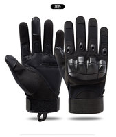 Guantes de Combate sin Dedos para Exteriores, Guantes de Protección para Hombre, para Senderismo y Ciclismo, Guantes Completos