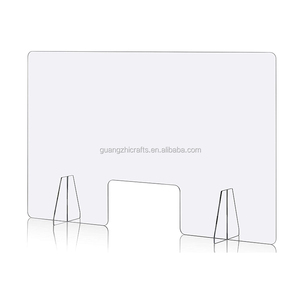 Büro Rezeption Acryl-Nißenschutzhalter schützender Acryl-Schutzgitter klarer Acryl-Nißenschutz - Product Image 2