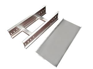 Échelle à câbles en alliage d'aluminium durable pour installations intérieures et extérieures, type échelle Q235, gouttière à câbles - Product Image 2