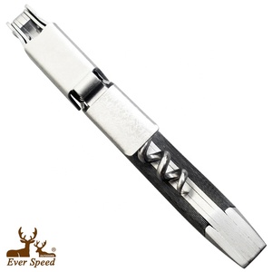 <span class=keywords><strong>Tire</strong></span>-<span class=keywords><strong>bouchon</strong></span> en métal à <span class=keywords><strong>lame</strong></span> de couteau en acier inoxydable et ouvre-bouteille pour outils de vin rouge pour cadeaux promotionnels - Product Image 2