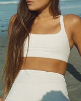 Maillot de bain deux pièces rayé fait main 2025, écologique, grande taille, pour femme, idéal pour le surf et le fitness