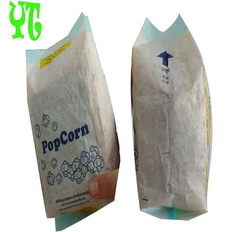 電子レンジポップコーン包装袋ポップコーン用食品グレード耐油紙袋