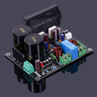 Amplificateur de puissance à 2 canaux à film épais de classe H STK419-110 à alimentation haute et basse tension, circuit d'amplification de puissance HIFI fini