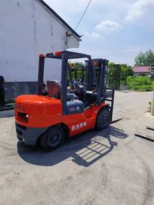 Anhui Heli K35 3ton 3.5ton Used Forklift , Heli diesel Forklift 3stage for sale - Product Image 5
