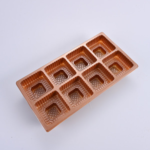 Barquette d'emballage en blister épais à 8 cavités avec revêtement plastique et bord plié, boîte d'emballage générale - Product Image 2