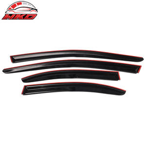 Pare-soleil et déflecteur de pluie style Mugen pour Mitsubishi Lancer EVO 08-17, 4 pièces - Product Image 6