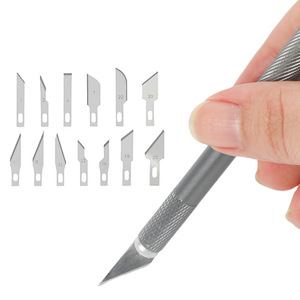 Dr. Cuchillo gigante para tallar papel, mango de 35 mm, hoja de 110 mm, herramienta de precisión para manualidades, bricolaje, diario y reparación de pantallas de móviles - Product Image 2