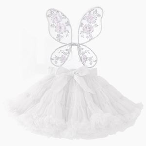 กระโปรง Tutu สีฟ้าสาวน้อยพร้อมปีกนางฟ้าและไม้กายสิทธิ์สำหรับงานปาร์ตี้ฮาโลวีนงานวันเกิดเจ้าหญิง - Product Image 5