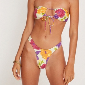 Trajes de Baño de Mujer Elegantes de 2 Piezas, Sexy, Casuales, de Lujo, con Logotipo, Venta al por Mayor 2023 - Product Image 2