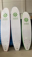 Planche de surf souple durable professionnelle pour enfants Logo personnalisé pour écoles de surf eaux océaniques
