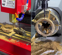 Fournisseur chinois XH7115B Mini fraiseuse CNC verticale 4 axes automatique système 980MC SP2215M