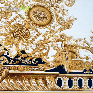 Alfombras chinas hechas a mano de lujo <span class=keywords><strong>para</strong></span> dormitorio, alfombra o alfombra azul <span class=keywords><strong>para</strong></span> sala de estar, personalizadas, cómodas, hechas a mano - Product Image 3