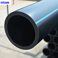 Tuyau en PEHD HTIAN PE100 DN20-630mm pour l'alimentation en eau et le drainage – En stock, longueur et indice de pression personnalisables
