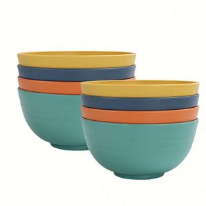 Eco Friendly Biodegradable <b>Cereal</b> Unbreakable Wheat <b>Straw</b> Dinnerware <b>Bowl</b> Set Noodle Salad Rice Soup <b>Bowls</b> - Product Image 1