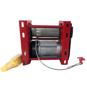 ZHUGAO PA1000 12V電動ウインチモーター 100kg積載量 12M/分揚程速度 スチールワイヤーロープスリング 建材店向け - Product Image 6