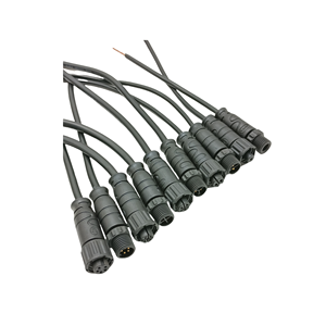 Разъем JOYL M10 из нейлонового пластика, круглый, 2-10 контактов, с никелированными медными контактами, водонепроницаемый IP67, 8А 250В, адаптер-коннектор - Product Image 6