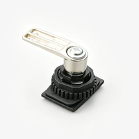 Serrure de meuble pour classeur MS705-4, serrure de boîte aux lettres carrée en plastique, serrure de panneau électrique, serrure à came sécurisée
