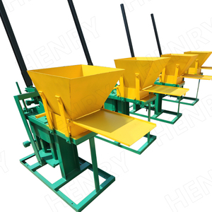 Hr2-40小型手動土壌連動レンガ製造機粘土レンガ製造機 - Product Image 5