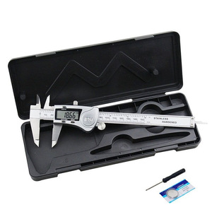 Pantalla digital electrónica calibradores de acero inoxidable calibradores de etiquetas de aceite de movimiento de origen de alta precisión - Product Image 2