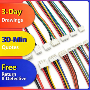 Kawat ke papan konektor 2 Pin dan kawat 2 Pin dengan 3 Pin soket dengan kawat untuk koneksi elektronik dasar dan proyek DIY - Product Image 1