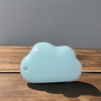 Adorable mini coupe-papier rétractable en forme de nuage, coupe-papier, ouvre-lettre, porte-clés, sac de poche, projets de bricolage, cadeau, blanc, rose, bleu