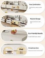 Meuble TV en bois, design français, moderne et simple, pour salon, nouvelle arrivée, petit appartement, table basse, meuble REMA