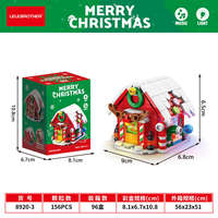 Mini Blocs de Construction Ensembles Personnages Anime Micro Briques Kit Modèle DIY Cadeau Noël Jouet Plastique ABS