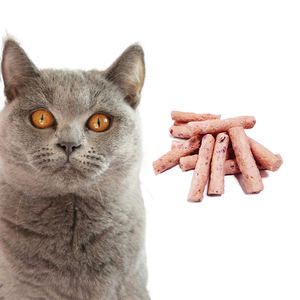 Venta Directa de Fábrica OEM ODM, Alimento para Mascotas, Barra Liofilizada con Arándano y Leche de Cabra, Golosinas para Mascotas, Cubos de Carne Liofilizada para Gatos - Product Image 1