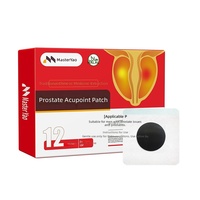 Version anglaise du patch thérapeutique Qianlie Xian pour le renforcement de la prostate et des reins, à base de plantes traditionnelles chinoises