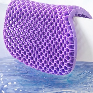 Fourniture directe <span class=keywords><strong>d</strong></span>'usine confort doux refroidissement ergonomique soutien antidérapant maille Portable Gel amélioré <span class=keywords><strong>coussin</strong></span> de Gel pour les conducteurs - Product Image 5