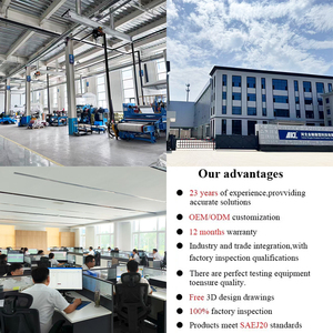 Fabricantes de alta presión Flexible radiador tubería de agua de acero inoxidable reforzado fuelle corrugado manguera de silicona - Product Image 4