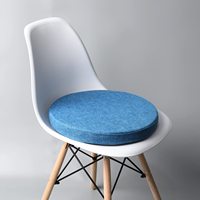 Coussin de chaise personnalisé en feutre de laine rond, carré ou rectangulaire, respirant, doux et confortable pour le bureau, la maison, la salle à manger et la cuisine