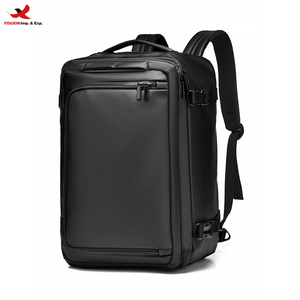 Cross-border Denim <b>Computer</b> <b>Bag</b> Men's Large-capacity Multi-function Casual Travel <b>Bag</b> Outdoor Backpack RTS Bulk Mixed Order - Product Image 1
