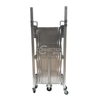 Barrière pliable de sécurité, 3 tailles, avec barrière rétractable