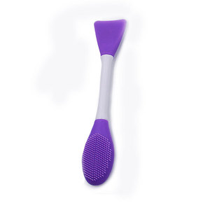 Nouvelle Arrivée Pinceau Masque en Silicone Double Tête Applicateur Cosmétique Outil Beauté DIY pour Masque Facial en Argile Pinceau de Maquillage Visage en Silicone - Product Image 6