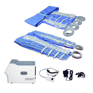 Dispositivo Profesional de Masaje por Presión de Aire de 24 Cámaras para Drenaje Linfático de Cuerpo y Piernas, Construcción de Acero Inoxidable y ABS - Product Image 5