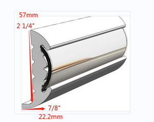 Parachoques <span class=keywords><strong>de</strong></span> borde <span class=keywords><strong>de</strong></span> riel <span class=keywords><strong>de</strong></span> frotamiento <span class=keywords><strong>de</strong></span> vinilo <span class=keywords><strong>de</strong></span> acero inoxidable - Product Image 5