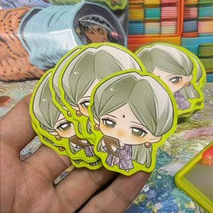 Pegatinas Adhesivas de Vinilo PVC Personalizadas con Diseño de Estrella Kawaii, Impermeables, Ecológicas, para Regalos Promocionales - Product Image 2