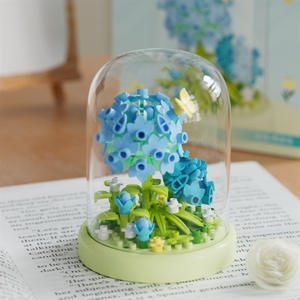 <span class=keywords><strong>3d</strong></span> Model Plastic Puzzel Constructie Speelgoed Bijenslak Mini Bakstenen Vlinder Bloem Insectendoos Diamant Bouwstenen Display - Product Image 5