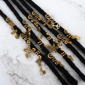 VAST Prix Usine de Gros Pas Cher Perles Bijoux <span class=keywords><strong>pour</strong></span> <span class=keywords><strong>Dreadlocks</strong></span> Tresses Accessoires Cheveux - Product Image 1