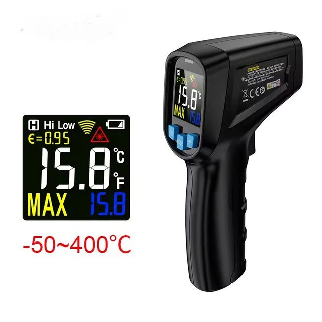 HEDAO IR03A IR05B Non-contact Type Infrared Thermometer -40~2000C Industrial Infrared Thermometer