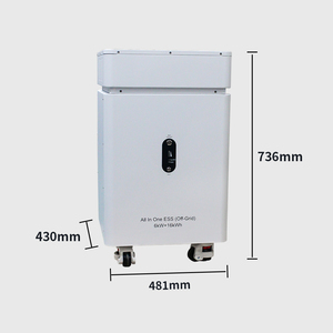Batería de Almacenamiento de Energía Solar Fotovoltaica Residencial Híbrida de 10-20KW para Conexión a Red, IP65, Apilable, Alta Capacidad, Stock Europeo - Product Image 2