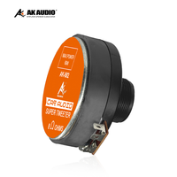 AK-682 meilleure vente haut-parleur klaxon Tweeter 1 pouce Compression 25W HF pilote Compression pilote avec bobine de 25.4mm pour les systèmes de voiture