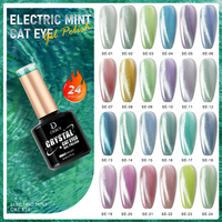 Deroi Cat Eye Gel Polish Magnétique 9d Fresh Glass Cat Eye Gel Nail Paints Super Shine Cat Eye Gel TPO HEMA Free