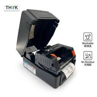 Impresora Térmica Híbrida 2 en 1 de Transferencia Térmica y Térmica Directa de 110V para Impresión de Etiquetas de Código de Barras en Plástico y Etiquetas In-Mould