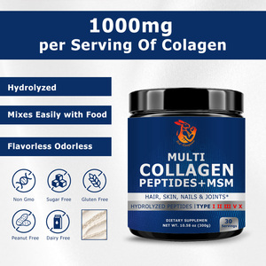 ODM OEM Polvo de Péptidos de Colágeno Múltiple con MSM, Sulfato de Condroitina y Clorhidrato de Glucosamina que Promueve la Elasticidad Natural - Product Image 2
