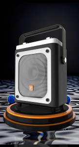 Haut-parleur portable coaxial sans fil BD-H0691 de 6,5 pouces avec poignée |   pour 5.3 |   Son à gamme complète |   Sortie 100-300W |   Armoire en <span class=keywords><strong>bois</strong></span> - Product Image 2