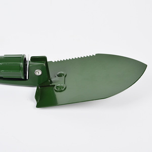 Multi Function Folding Shovel Green D-Grip Handle Outdoor Camping Rescue Use Industrial Grade AS-015 - Product Image 1